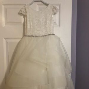 Teter Warm Lace Communion/Flower girl dress